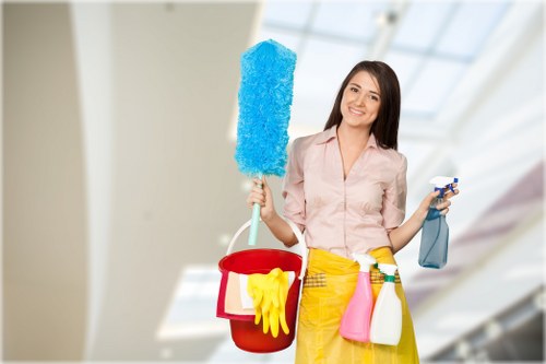 Deep cleaning of business carpets in a West London workspace