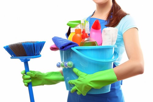 Professional cleaning of cladding and brickwork in Ealing