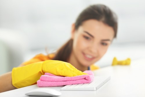 End of tenancy cleaning for a furnished home in Ealing