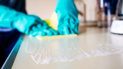 Sustainable carpet cleaning operations with recycling-focused practices